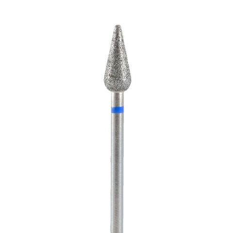Fresa/Broca de diamante, forma de gota azul  5.0