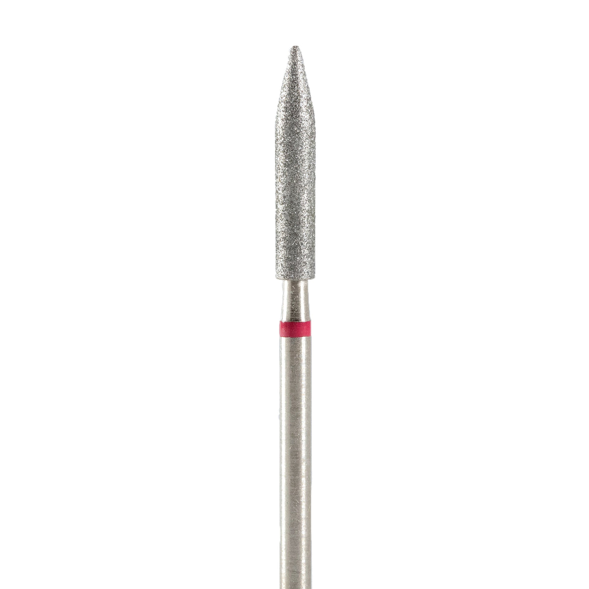 🎁 Fresa/Broca de diamante, forma de bala alargada roja 3.1 (100% off)