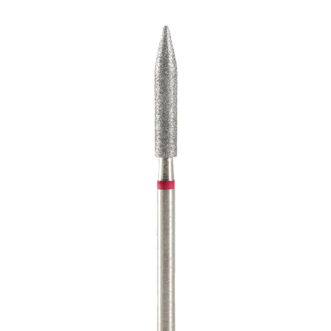 🎁 Fresa/Broca de diamante, forma de bala alargada roja 3.1 (100% off)