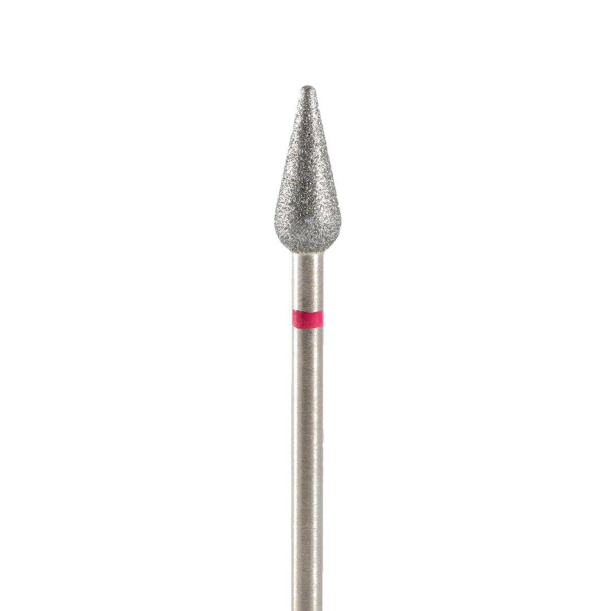 Fresa de diamante, forma de gota roja 5.0