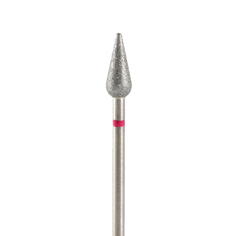 Fresa de diamante, forma de gota roja 5.0