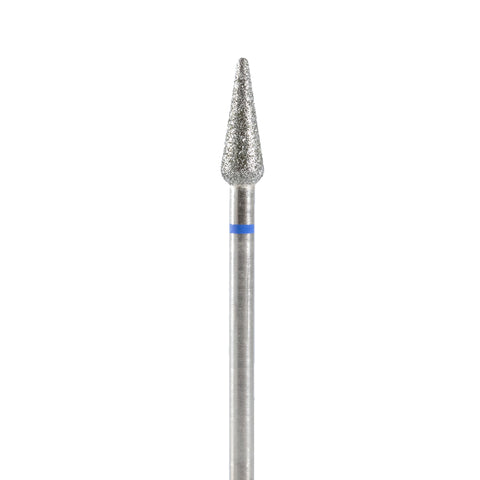Fresa de diamante, forma de gota  azul 4.0