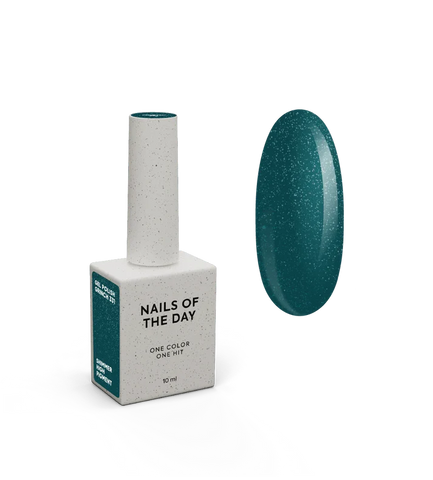 NAILSOFTHEDAY Let’s Special Grinch verde esmeralda con un fino brillo 10 ml