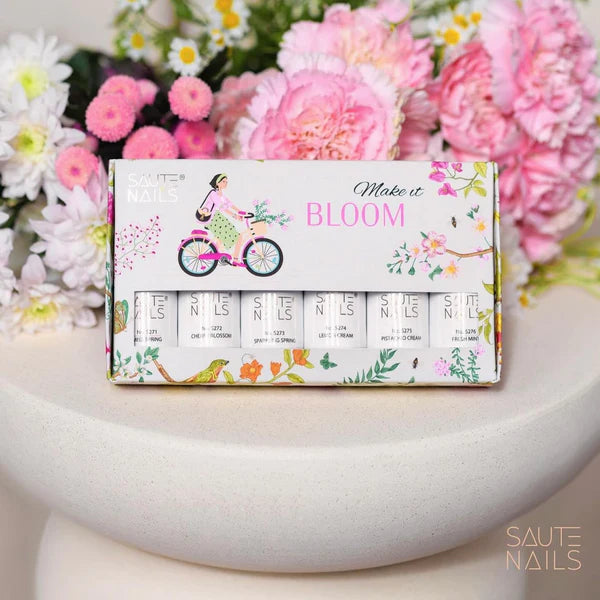 Saute Nails Coleccion "Make it Bloom" (5+1)