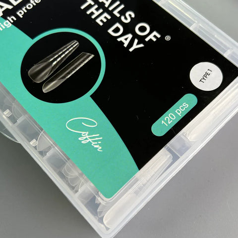 NAILSOFTHEDAY Dual Form Coffin (Type 1)- Almendra 120un