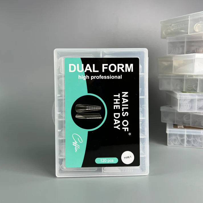 NAILSOFTHEDAY Dual Form Coffin (Type 1)- Almendra 120un