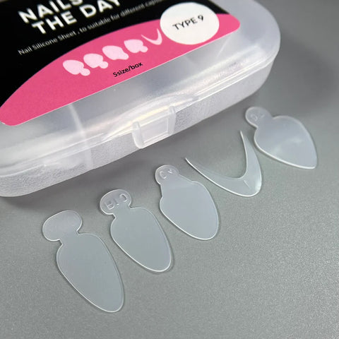 NAILSOFTHEDAY French tips guide (Type 9)- 60 un