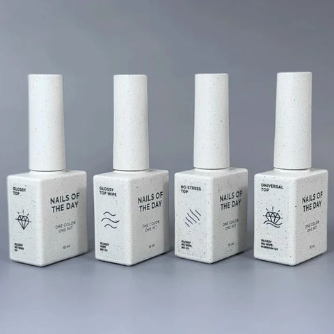 NAILSOFTHEDAY Universal Top-(sin capa pegajosa con filtros UV mínimos) 10 ml