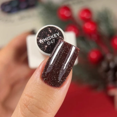 NAILSOFTHEDAY Gel Polish Whiskey Marrón Reflectante 10 ml