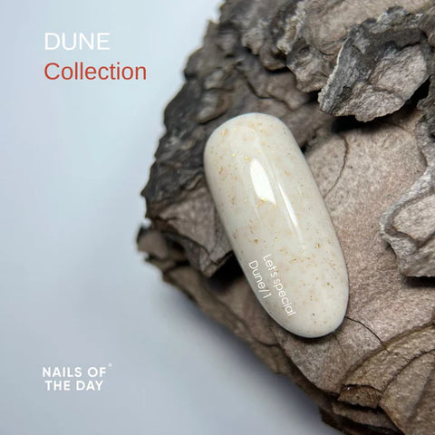 NAILSOFTHEDAY Dune 1 Arena Claro Con Un Brillo Dorado 10 ml