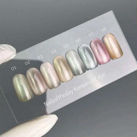 NAILSOFTHEDAY Korean cat eye 03 Ojo De Gato De Color Rosa Suave Nude  10 ml