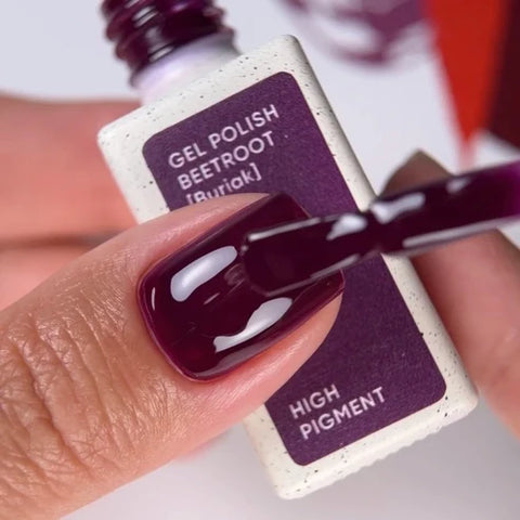 NAILSOFTHEDAY Beetroot esmalte semipermanente color púrpura remolacha 10 ml