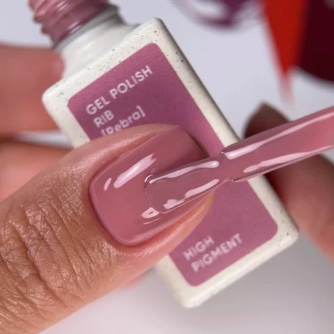 NAILSOFTHEDAY Rib esmalte semipermanente nude rosado 10 ml
