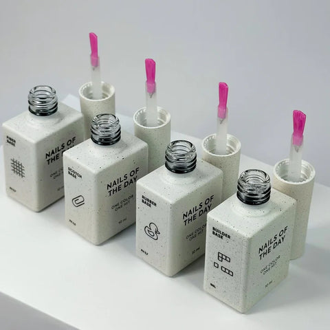 NAILSOFTHEDAY Fiber Base-Con Fibras de Nailon 10 ml