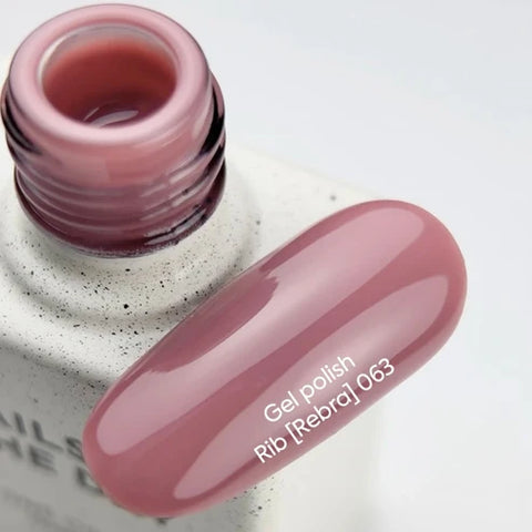 NAILSOFTHEDAY Rib esmalte semipermanente nude rosado 10 ml