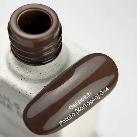 NAILSOFTHEDAY Potato esmaltes emipermanente marrón 10 ml