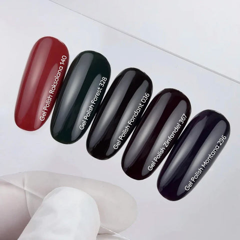 NAILSOFTHEDAY Gel Polish Fondant  esmalte color marrón oscuro 10 ml