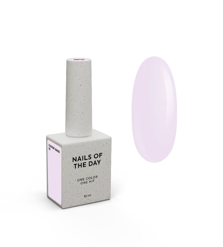 Nailsoftheday Cover base New Fórmula 01 Rosa Claro 10 ml