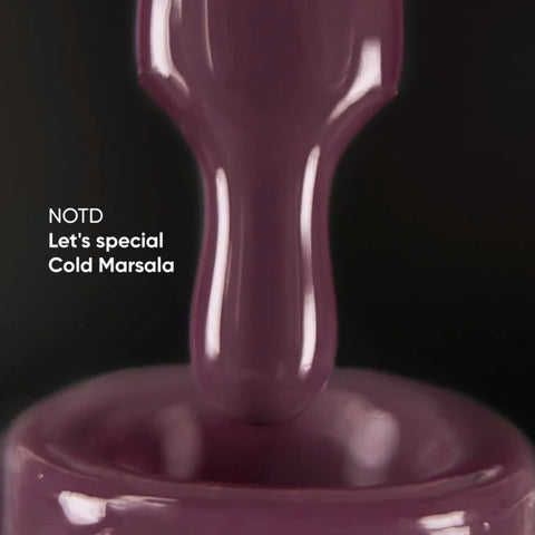 NAILSOFTHEDAY Let's Special Cold Marsala  Burdeos Claro 10 ml