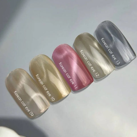 NAILSOFTHEDAY Korean cat eye 12 Ojo De Gato De Color Beige Frio 10 ml
