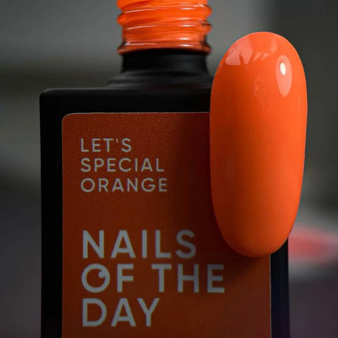NAILSOFTHEDAY Let's Special Orange Color Naranja 10 ml
