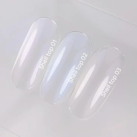 NAILSOFTHEDAY Shell Top 03 Perlado Con Efecto Rosa