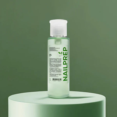 NAILSOFTHEDAY Nail Prep- desengrasar y deshidratar las uñas naturales con acción antibacteriana y antifúngica, 200 ml
