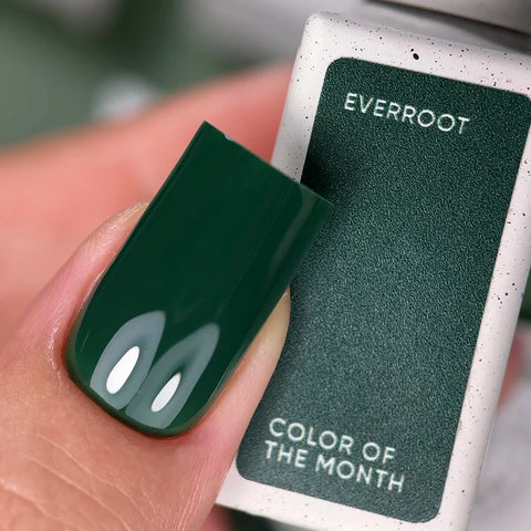 NAILSOFTHEDAY Color del Mes Septiembre 2025 Everroot- Color Verde Profundo 10ml