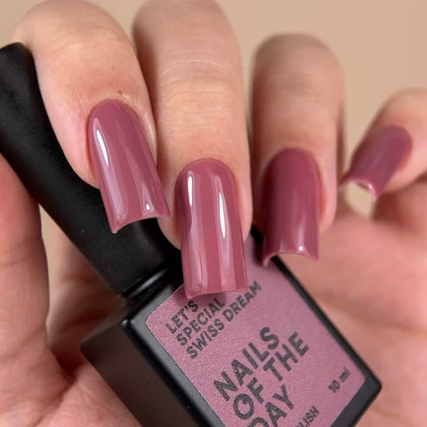 NAILSOFTHEDAY Let’s Special Swiss Dream - Rosa Polvoriento 10 ml