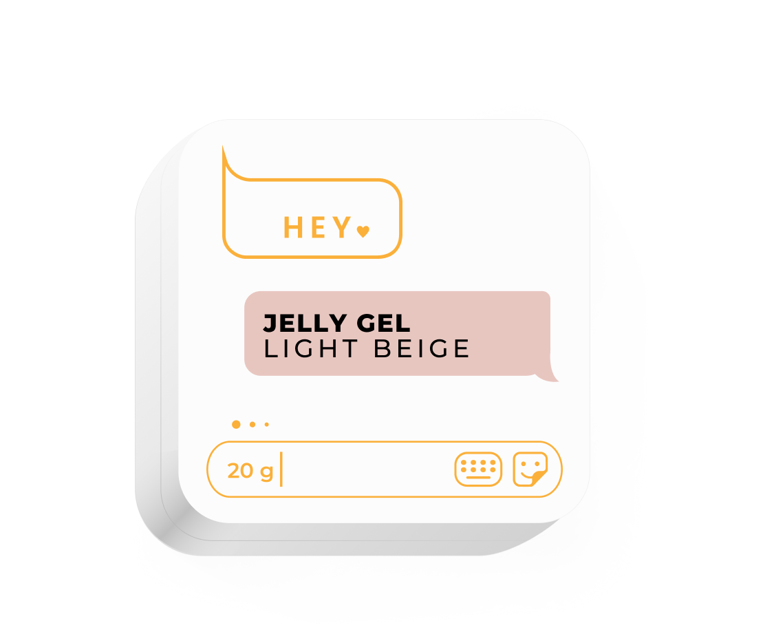 HEYLOVE Jelly Gel Light Beige 20g