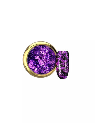 MAKEAR AluFlakes para decoración - VioletFever