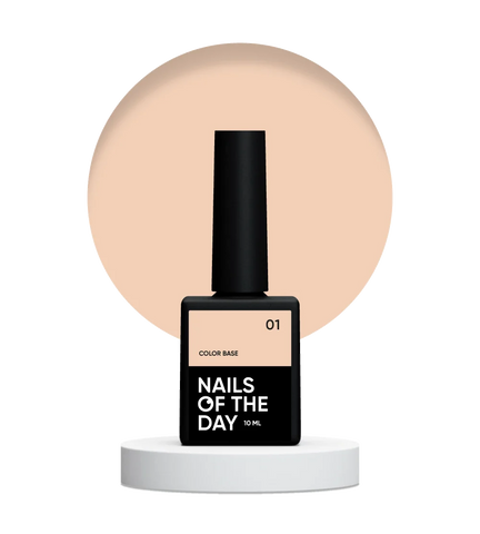 NAILSOFTHEDAY Color base 01 Beige Arena 10 ml