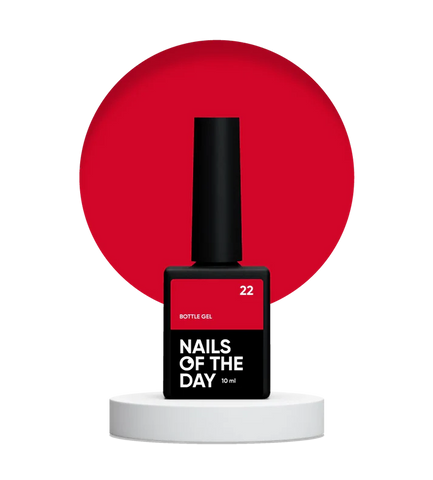 NAILSOFTHEDAY Bottle Gel 22 – Color Frambuesa Oscuro 10 ml