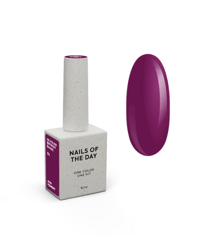 NAILSOFTHEDAY Beetroot esmalte semipermanente color púrpura remolacha 10 ml