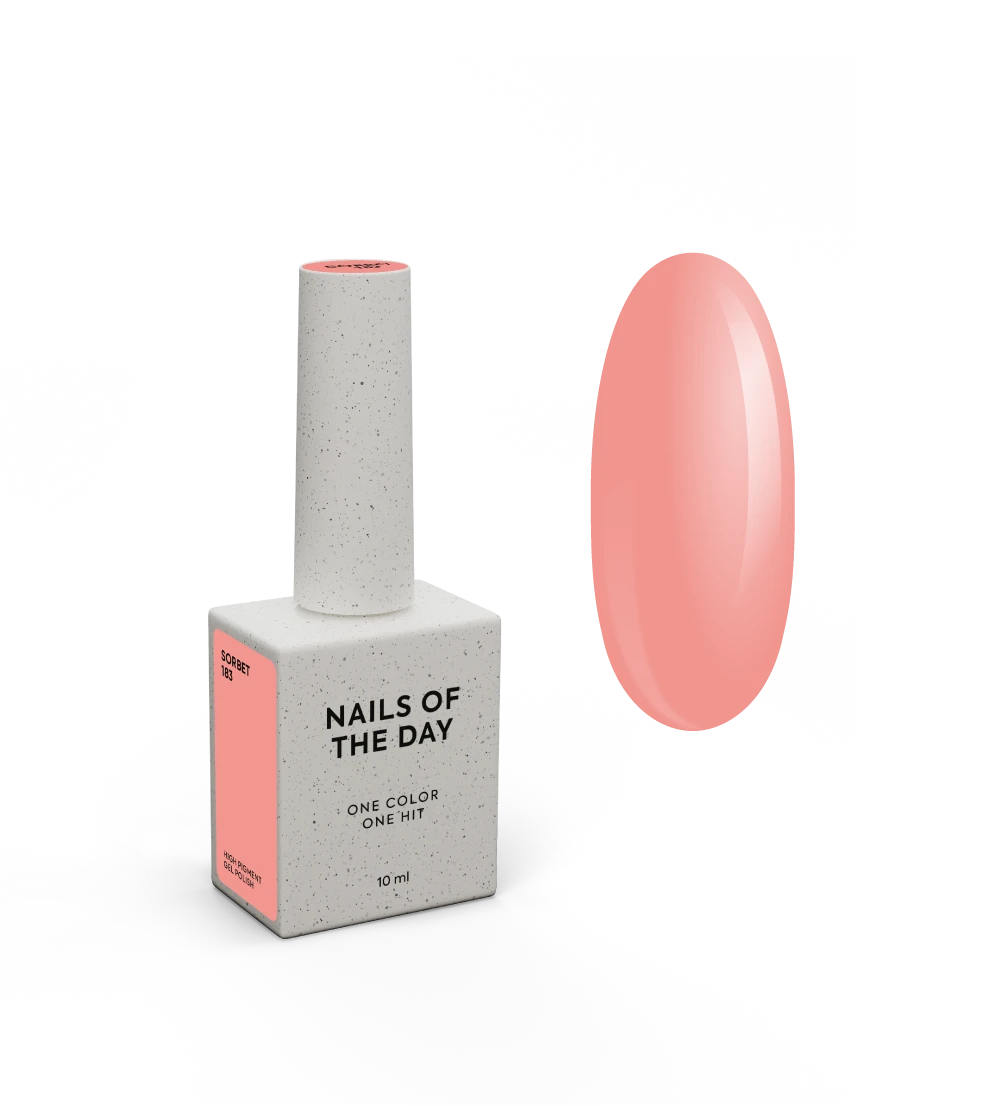NAILSOFTHEDAY Gel Polish Sorbet- Melocotón Suave 10ml