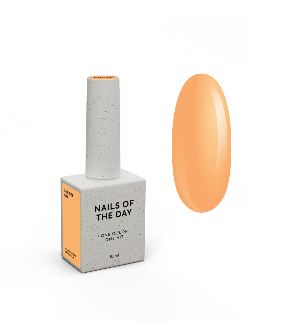 NAILSOFTHEDAY Gel Polish Sunrise -Naranja Cálido 10ml