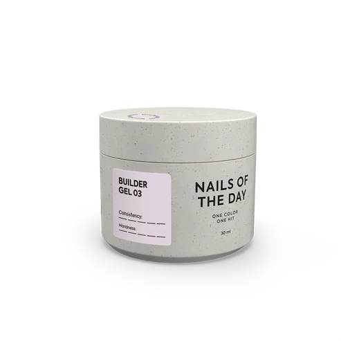 NAILSOFTHEDAY Builder Gel 03 Rosa Suave 30 ml