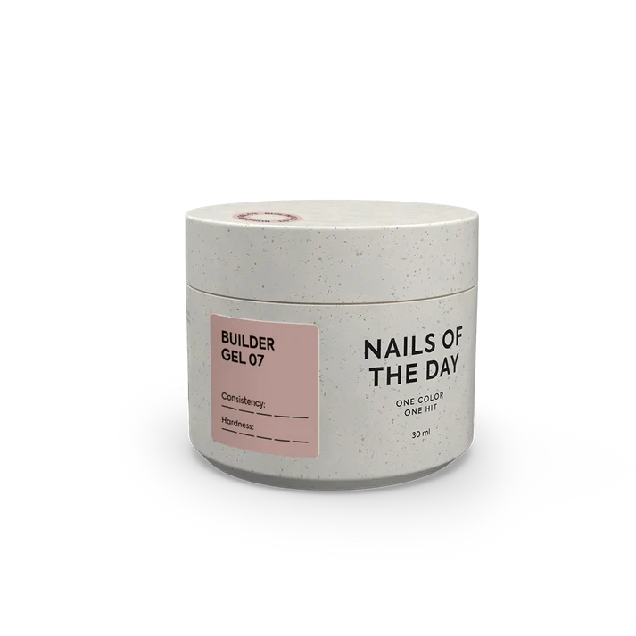NAILSOFTHEDAY Builder Gel 07 Marrón 30 ml