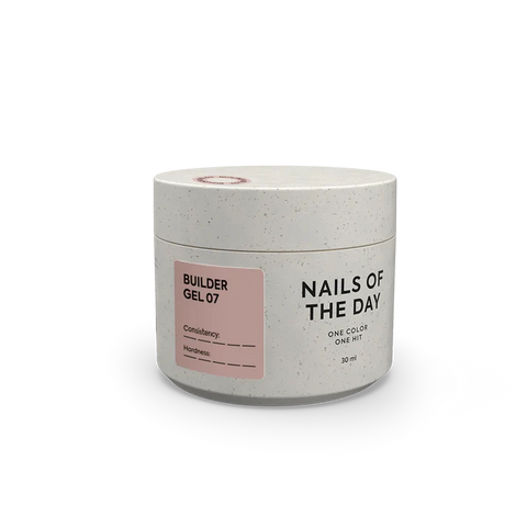 NAILSOFTHEDAY Builder Gel 07 Marrón 30 ml