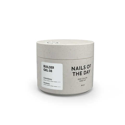 NAILSOFTHEDAY Builder Gel 08 Lechoso 30 ml
