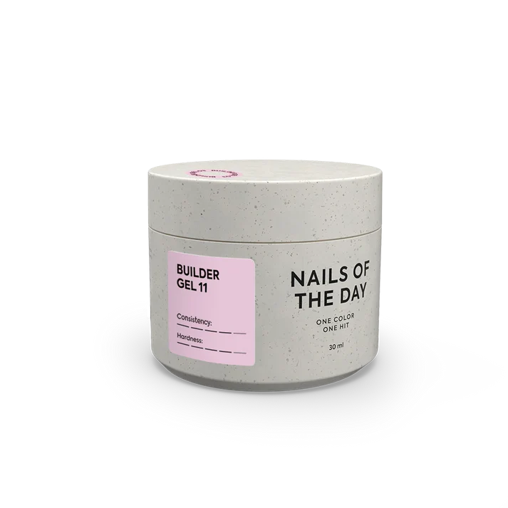 NAILSOFTHEDAY Builder Gel 11- Gel Color Rosa Claro 15 ml