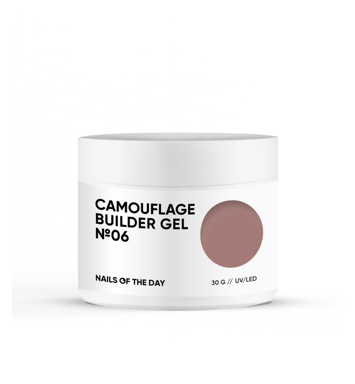 NAILSOFTHEDAY Camouflage builder gel 06- Camuflaje Color 30 g