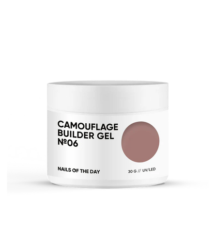 NAILSOFTHEDAY Camouflage builder gel 06- Camuflaje Color 30 g