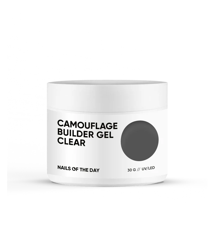 NAILSOFTHEDAY Camouflage builder gel Clear - Camuflaje Espeso Transparente 30 g