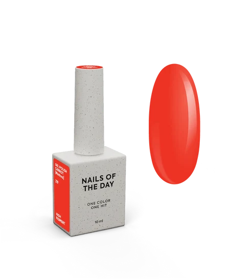 NAILSOFTHEDAY Carrot esmalte semipermanente naranja zanahoria 10 ml