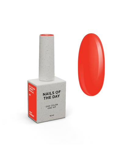 NAILSOFTHEDAY Carrot esmalte semipermanente naranja zanahoria 10 ml