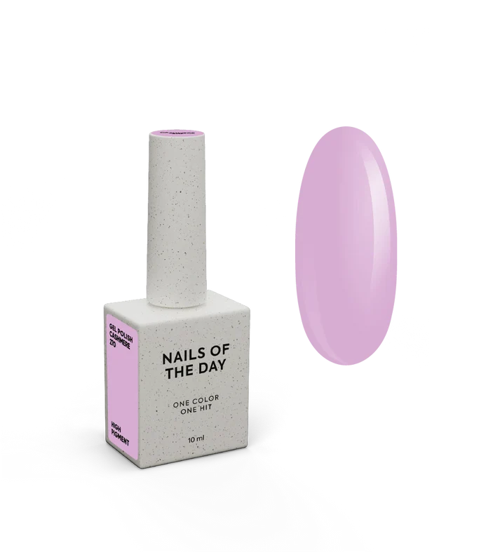 NAILSOFTHEDAY Gel Polish Cashmere — lila pastel 10 ml