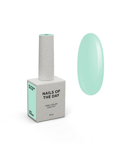 NAILSOFTHEDAY Gel Polish Chic — turquesa pastel  10 ml