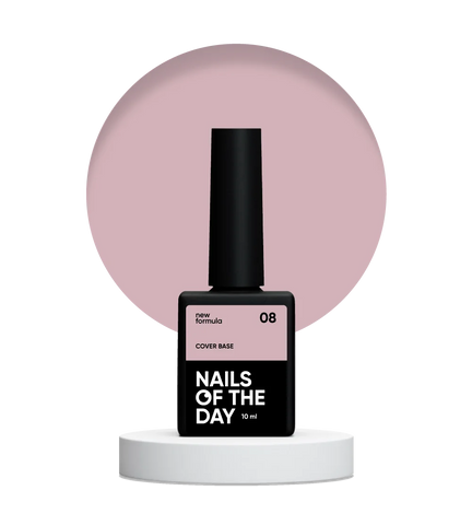 Nailsoftheday Cover base New Fórmula 08 Capuchino 10 ml