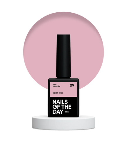 Nailsoftheday Cover base New Fórmula 09 Nude 10 ml